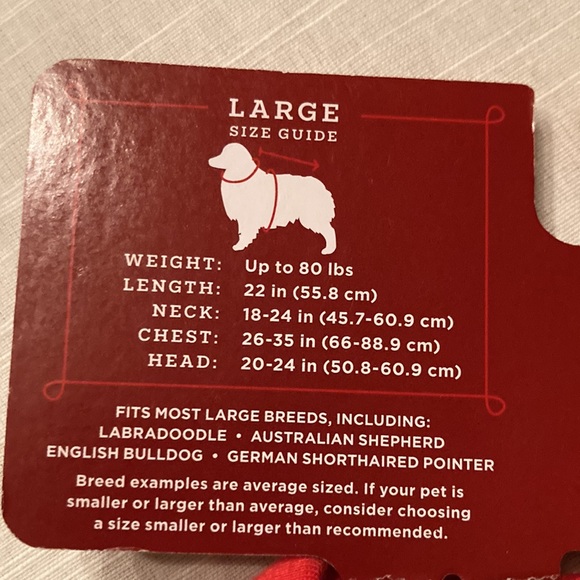 Dog and Cat Holiday Family Multi Santas Pajama - Wondershop Size M L XL - Picture 7 of 9